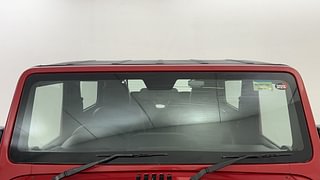Used 2021 mahindra Thar LX 4 STR Hard Top Diesel MT 4WD Diesel Manual exterior FRONT WINDSHIELD VIEW