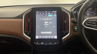 Used 2021 MG Motors Hector Plus Sharp 2.0 Diesel Turbo MT 6-STR Diesel Manual interior MUSIC SYSTEM & AC CONTROL VIEW