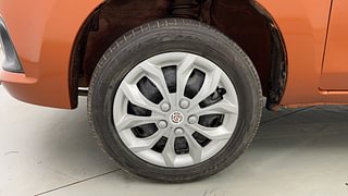 Used 2016 Maruti Suzuki Alto K10 [2014-2019] VXI AMT Petrol Automatic tyres LEFT FRONT TYRE RIM VIEW