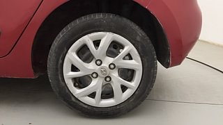 Used 2018 Hyundai Grand i10 Magna AT 1.2 Kappa VTVT Petrol Automatic tyres LEFT REAR TYRE RIM VIEW