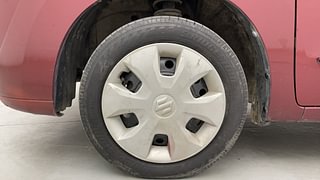 Used 2012 Maruti Suzuki Wagon R 1.0 [2010-2019] VXi Petrol Manual tyres LEFT FRONT TYRE RIM VIEW