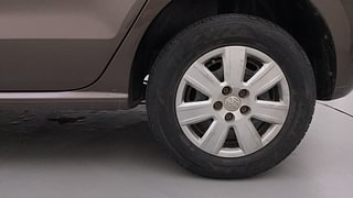Used 2016 Volkswagen Polo [2015-2019] Trendline 1.2L (P) Petrol Manual tyres LEFT REAR TYRE RIM VIEW