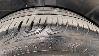 Used 2019 Ford Figo Aspire Trend 1.5 TDCi Diesel Manual tyres RIGHT FRONT TYRE TREAD VIEW