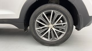 Used 2019 Hyundai Tucson [2016-2020] GL (O) AT Diesel Diesel Automatic tyres LEFT REAR TYRE RIM VIEW