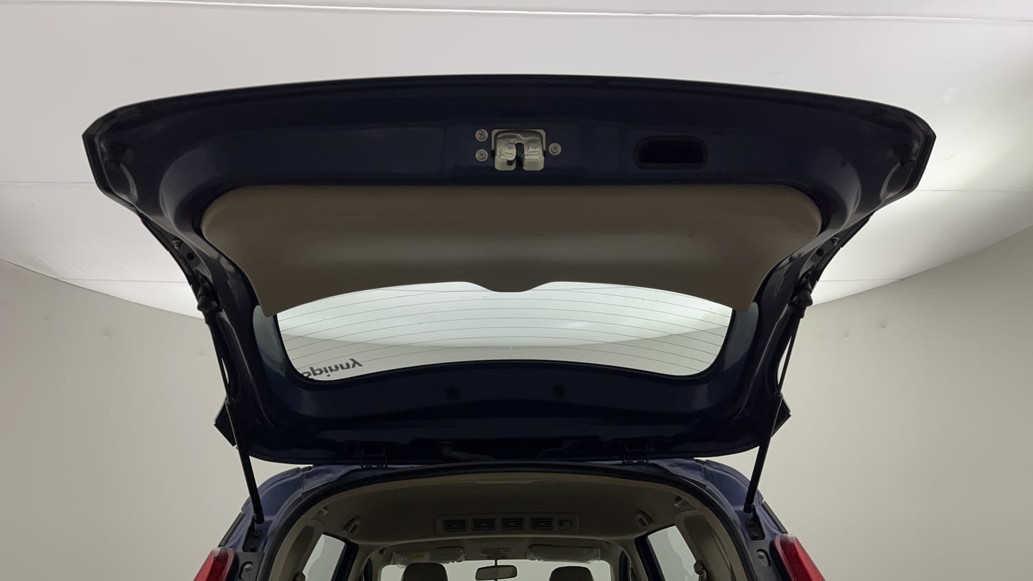 New Toyota Rumion interior DICKY DOOR OPEN VIEW