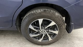 Used 2024 Toyota Rumion V 1.5l Petrol MT Petrol Manual tyres LEFT REAR TYRE RIM VIEW