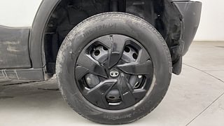 Used 2023 Tata Punch Adventure AMT Petrol Automatic tyres LEFT REAR TYRE RIM VIEW