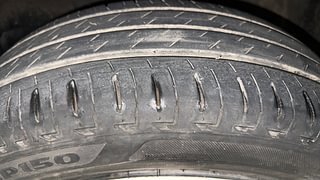 Used 2018 honda Amaze 1.2 S CVT i-VTEC Petrol Automatic tyres LEFT FRONT TYRE TREAD VIEW