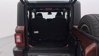 Used 2021 mahindra Thar LX 4 STR Hard Top Petrol AT 4WD Petrol Automatic interior DICKY INSIDE VIEW