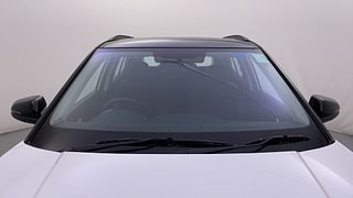 Used 2021 Hyundai Creta SX OPT Turbo DCT Dual Tone Petrol Petrol Automatic exterior FRONT WINDSHIELD VIEW