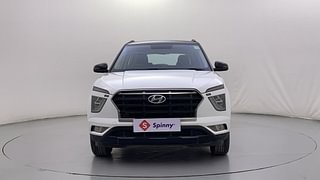Used 2021 Hyundai Creta SX OPT Turbo DCT Dual Tone Petrol Petrol Automatic exterior FRONT VIEW
