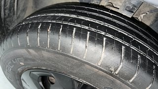 Used 2023 Tata Punch Camo Adventure AMT Petrol Automatic tyres LEFT FRONT TYRE TREAD VIEW