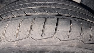 Used 2023 Hyundai Verna SX (O) 1.5 Turbo Petrol DCT Petrol Automatic tyres LEFT REAR TYRE TREAD VIEW