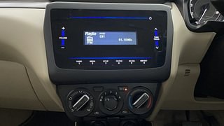 Used 2023 Maruti Suzuki Dzire VXI AMT Petrol Automatic interior MUSIC SYSTEM & AC CONTROL VIEW
