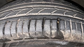 Used 2023 Hyundai Creta SX OPT Turbo DCT Petrol Petrol Automatic tyres LEFT FRONT TYRE TREAD VIEW