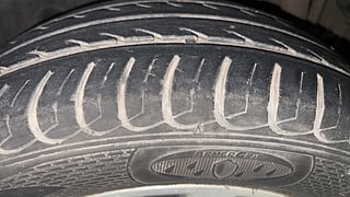 Used 2016 Tata Tiago [2016-2020] Revotorq XZ Diesel Manual tyres LEFT REAR TYRE TREAD VIEW