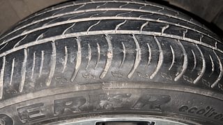 Used 2022 Maruti Suzuki XL6 Alpha Plus Dual Tone MT Petrol Petrol Manual tyres LEFT REAR TYRE TREAD VIEW
