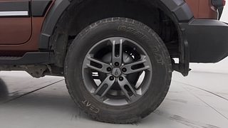 Used 2021 mahindra Thar LX 4 STR Hard Top Petrol AT 4WD Petrol Automatic tyres LEFT REAR TYRE RIM VIEW