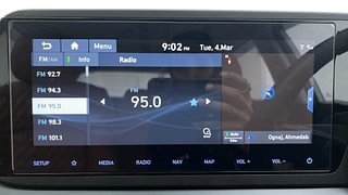 Used 2023 Hyundai New i20 Asta (O) 1.2 MT Petrol Manual top_features Integrated (in-dash) music system