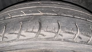 Used 2016 Volkswagen Polo [2015-2019] Trendline 1.2L (P) Petrol Manual tyres RIGHT REAR TYRE TREAD VIEW