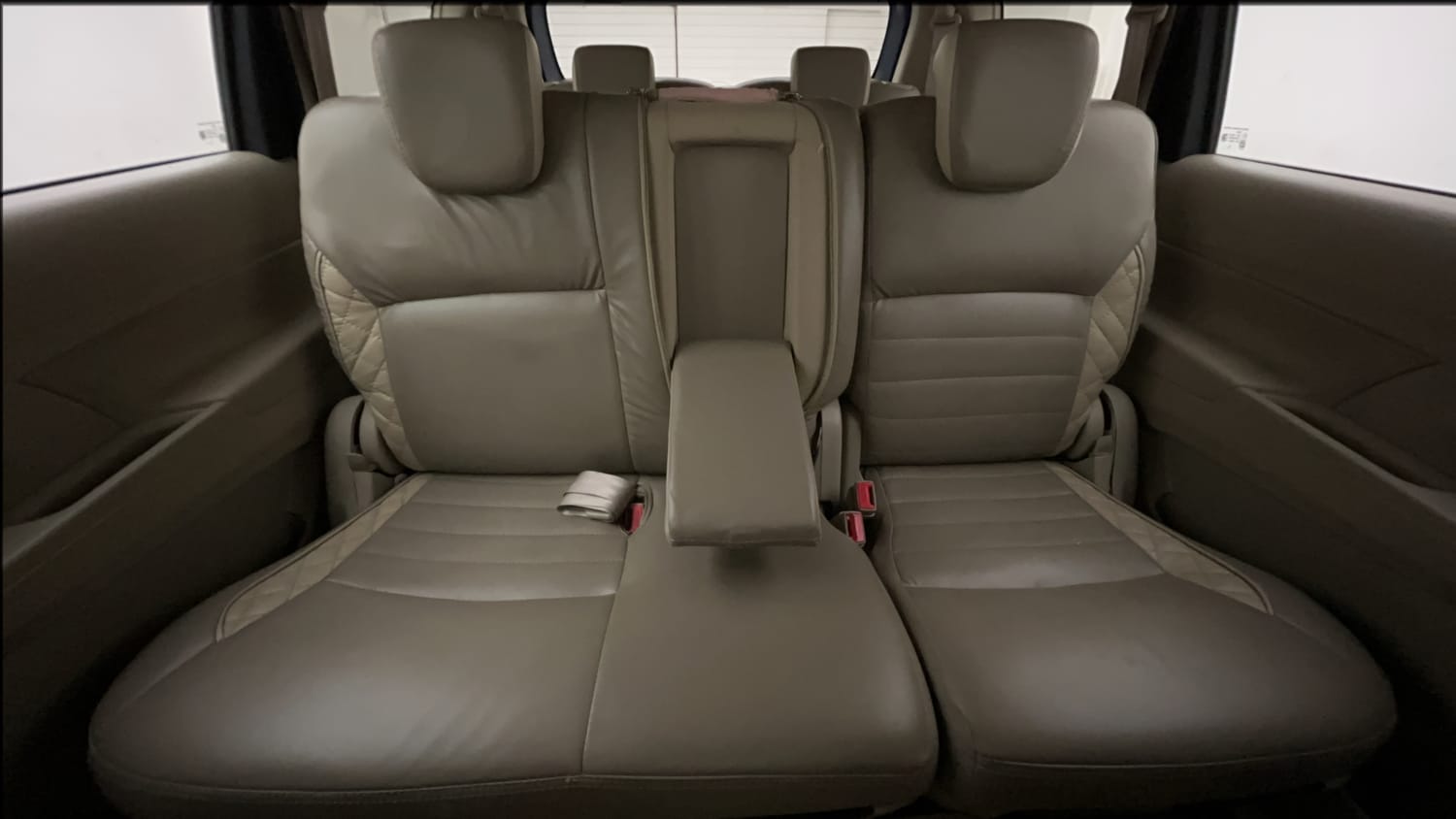 New Toyota Rumion interior REAR SEAT CONDITION VIEW