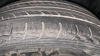 Used 2016 Volkswagen Polo [2015-2019] Trendline 1.2L (P) Petrol Manual tyres LEFT REAR TYRE TREAD VIEW