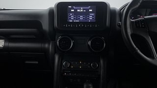 Used 2021 mahindra Thar LX 4 STR Hard Top Petrol AT 4WD Petrol Automatic interior MUSIC SYSTEM & AC CONTROL VIEW