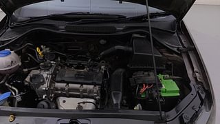 Used 2016 Volkswagen Polo [2015-2019] Trendline 1.2L (P) Petrol Manual engine ENGINE LEFT SIDE HINGE & APRON VIEW