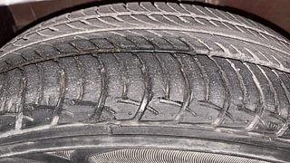 Used 2015 Maruti Suzuki Celerio VXI AMT Petrol Automatic tyres LEFT FRONT TYRE TREAD VIEW