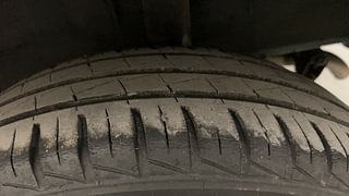 Used 2021 Renault Kwid RXL 1.0 SCE Petrol Manual tyres LEFT REAR TYRE TREAD VIEW