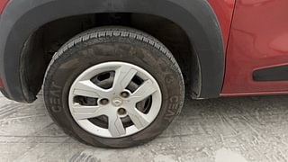 Used 2016 Renault Kwid [2015-2019] RXT Petrol Manual tyres LEFT FRONT TYRE RIM VIEW