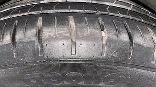 Used 2020 Volkswagen Polo Highline Plus 1.0L TSI Petrol Manual tyres RIGHT FRONT TYRE TREAD VIEW