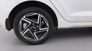 Used 2023 Hyundai Grand i10 Nios Asta 1.2 Kappa VTVT Petrol Manual tyres RIGHT REAR TYRE RIM VIEW