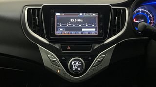 Used 2018 Maruti Suzuki Baleno [2015-2019] Alpha Petrol Petrol Manual interior MUSIC SYSTEM & AC CONTROL VIEW