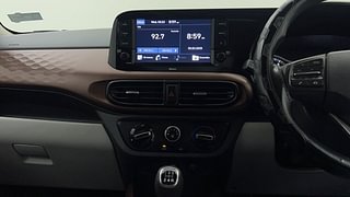 Used 2021 Hyundai Aura SX 1.2 Petrol Petrol Manual interior MUSIC SYSTEM & AC CONTROL VIEW
