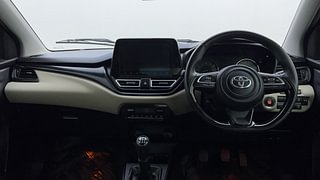 Used 2022 Toyota Glanza V Petrol Manual interior DASHBOARD VIEW