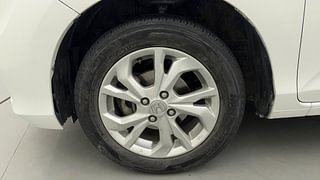 Used 2020 honda Amaze 1.2 VX CVT i-VTEC Petrol Automatic tyres LEFT FRONT TYRE RIM VIEW