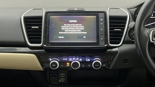 Used 2021 Honda City V CVT Petrol Automatic interior MUSIC SYSTEM & AC CONTROL VIEW