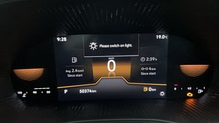 Used 2022 Skoda Slavia Style 1.5L TSI AT Petrol Automatic interior CLUSTERMETER VIEW