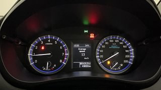 Used 2021 Maruti Suzuki S-Cross Zeta 1.5 Petrol Manual interior CLUSTERMETER VIEW