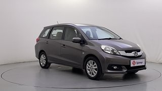 Used 2015 Honda Mobilio [2014-2017] V Petrol Petrol Manual exterior RIGHT FRONT CORNER VIEW