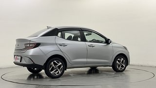 Used 2021 Hyundai Aura SX 1.2 Petrol Petrol Manual exterior RIGHT REAR CORNER VIEW