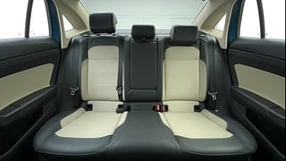 Used 2022 Skoda Slavia Style 1.5L TSI AT Petrol Automatic interior REAR SEAT CONDITION VIEW