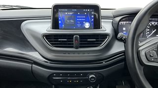 Used 2023 Tata Altroz XZA+ Dark Edition Petrol Automatic interior MUSIC SYSTEM & AC CONTROL VIEW