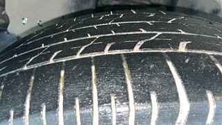 Used 2022 Toyota Innova Crysta 2.7 GX 7 STR Petrol Manual tyres LEFT FRONT TYRE TREAD VIEW