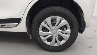 Used 2023 Maruti Suzuki Swift VXI Petrol Manual tyres LEFT REAR TYRE RIM VIEW