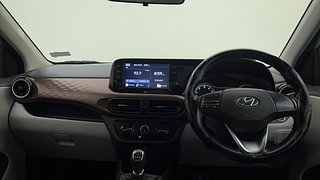 Used 2021 Hyundai Aura SX 1.2 Petrol Petrol Manual interior DASHBOARD VIEW