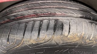 Used 2015 Honda Jazz S CVT Petrol Automatic tyres LEFT FRONT TYRE TREAD VIEW