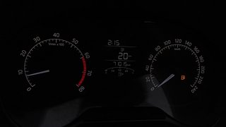 Used 2015 Skoda Rapid [2011-2016] Ambition 1.6 MPI MT Petrol Manual interior CLUSTERMETER VIEW