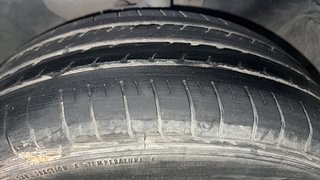 Used 2015 Hyundai Elite i20 [2014-2018] Magna 1.2 Petrol Manual tyres LEFT FRONT TYRE TREAD VIEW